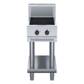 Waldorf 800 Series 450mm Electric Induction Cooktop - Leg Stand - 2 x 3.5kW Round - IN8200R3-LS