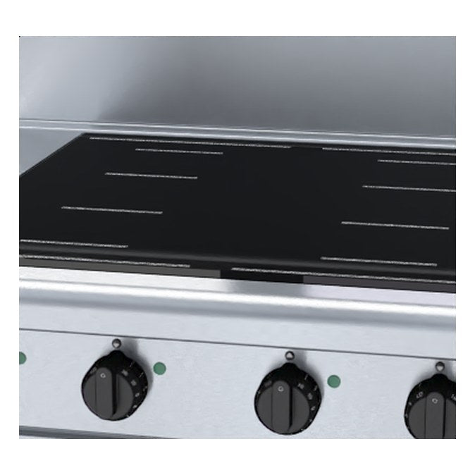 Waldorf 800 Series 900mm Electric Induction Cooktop - Cabinet Base - IN8400F-CB