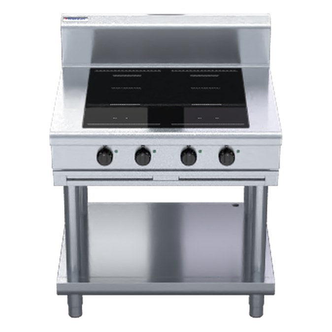 Waldorf 800 Series 900mm Electric Induction Cooktop - Leg Stand - IN8400F-LS