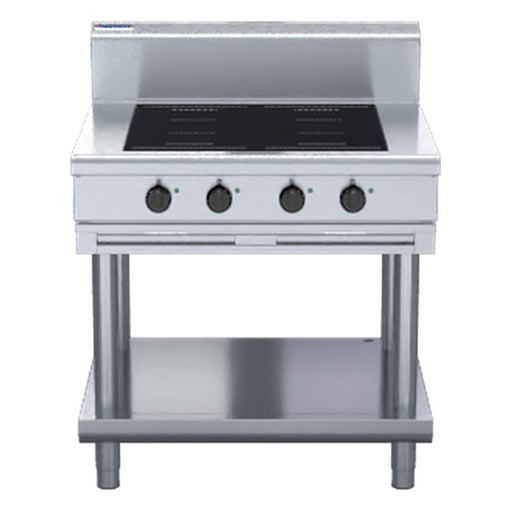 Waldorf 800 Series 900mm Electric Induction Cooktop - Leg Stand - IN8400F-LS