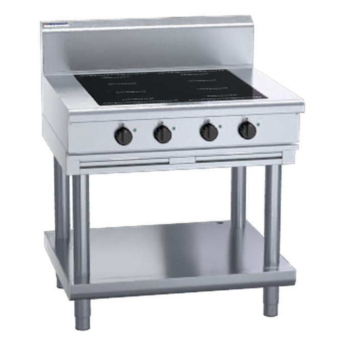 Waldorf 800 Series 900mm Electric Induction Cooktop - Leg Stand - IN8400F-LS