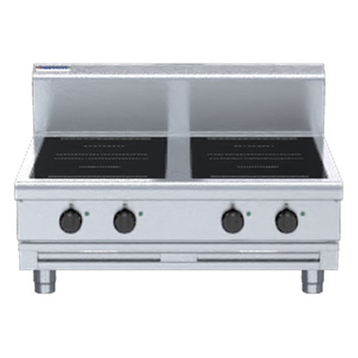 Waldorf 800 Series 900mm Electric Induction Cooktop Low Back Version - Bench Model - IN8400R5-B