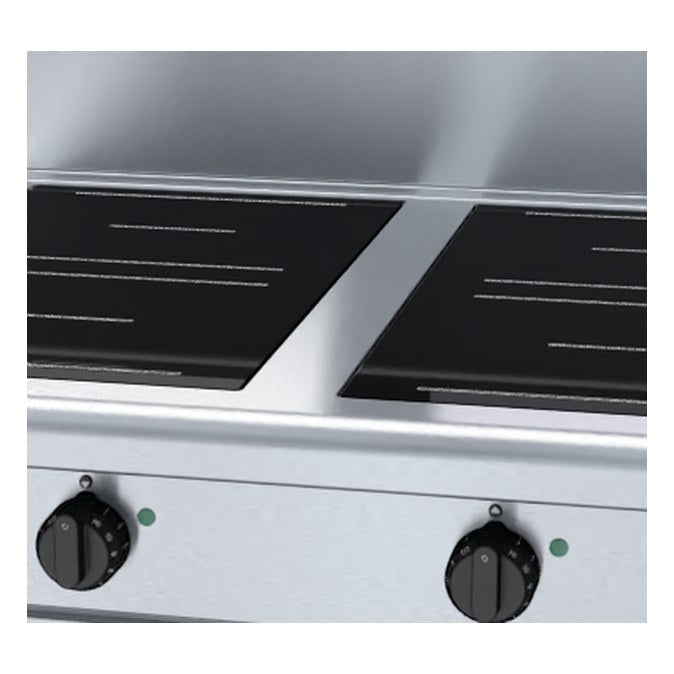 Waldorf 800 Series 900mm Electric Induction Cooktop - Cabinet Base - IN8400R3-CB