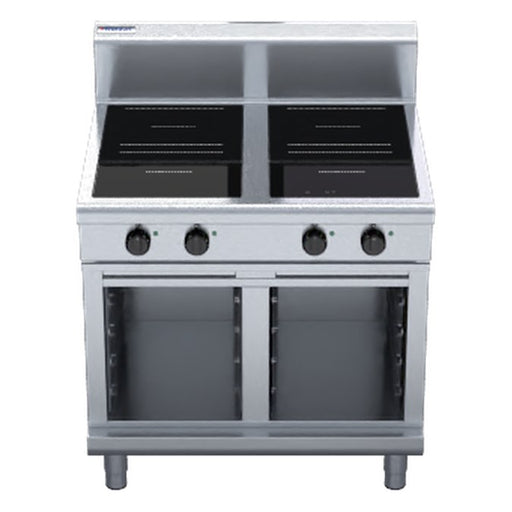 Waldorf 800 Series 900mm Electric Induction Cooktop Low Back Version - Cabinet Base - IN8400R5-CB