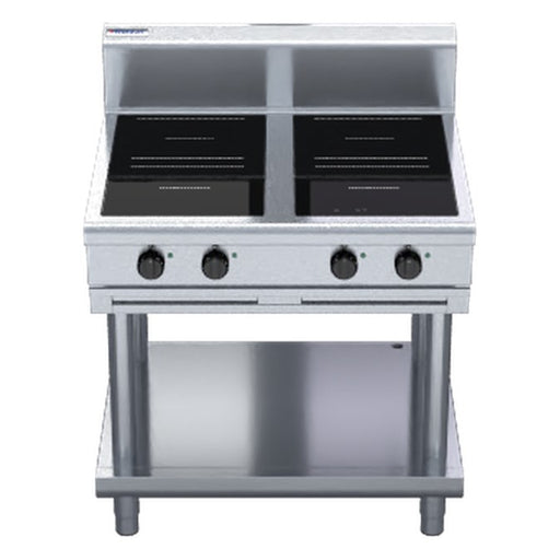 Waldorf 800 Series 900mm Electric Induction Cooktop - Leg Stand - IN8400R3-LS