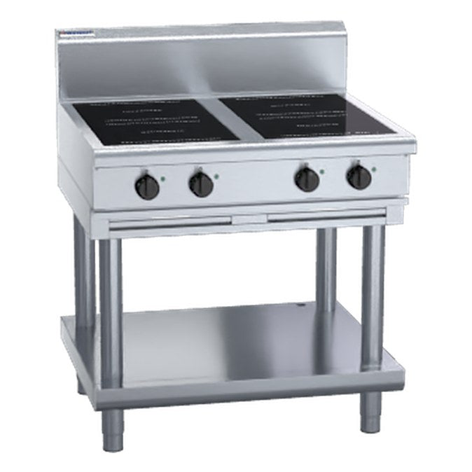 Waldorf 800 Series 900mm Electric Induction Cooktop - Leg Stand - IN8400R3-LS