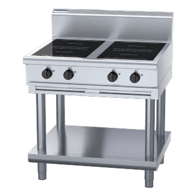 Waldorf 800 Series 900mm Electric Induction Cooktop - Leg Stand - IN8400R3-LS