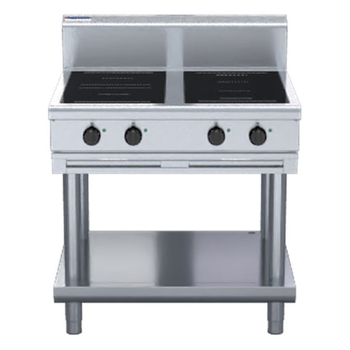 Waldorf 800 Series 900mm Electric Induction Cooktop - Leg Stand - IN8400R3F-LS
