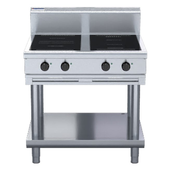 Waldorf 800 Series 900mm Electric Induction Cooktop - Leg Stand - IN8400R3F-LS