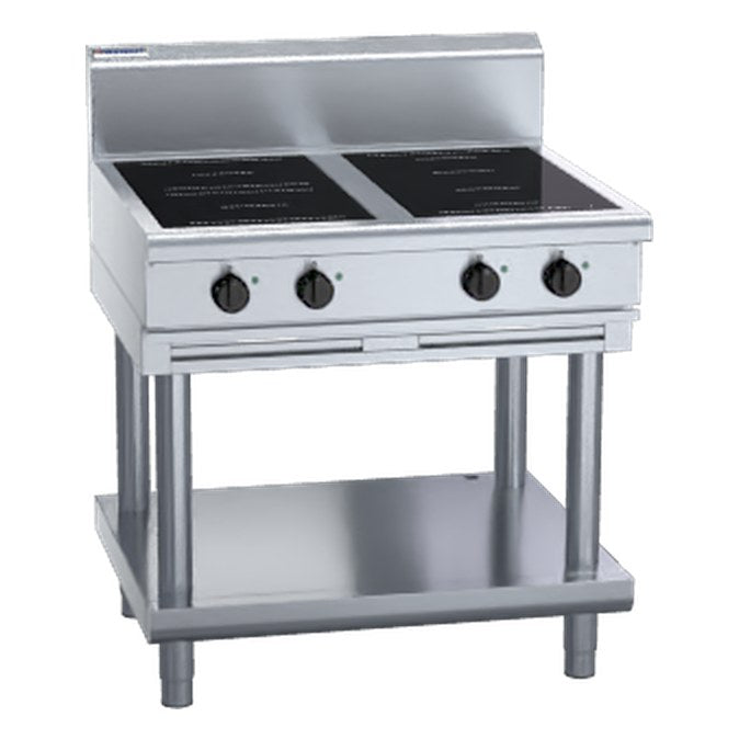 Waldorf 800 Series 900mm Electric Induction Cooktop - Leg Stand - IN8400R5F-LS