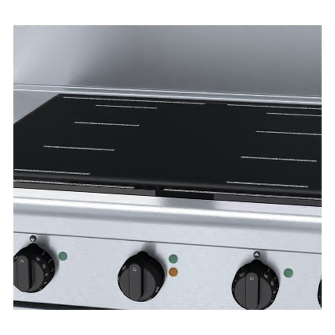 Waldorf 800 Series 900mm Induction Range Convection Oven - IN8410ECF