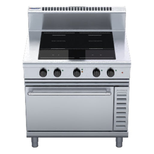 Waldorf 800 Series 900mm Induction Range Convection Oven - IN8410ECF