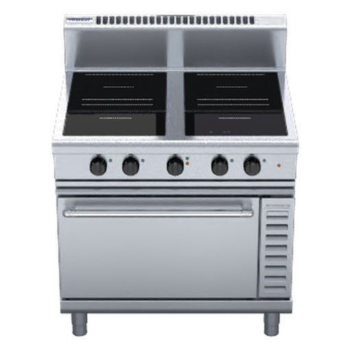 Waldorf 800 Series 900mm Induction Range Convection Oven - IN8410ECR5F