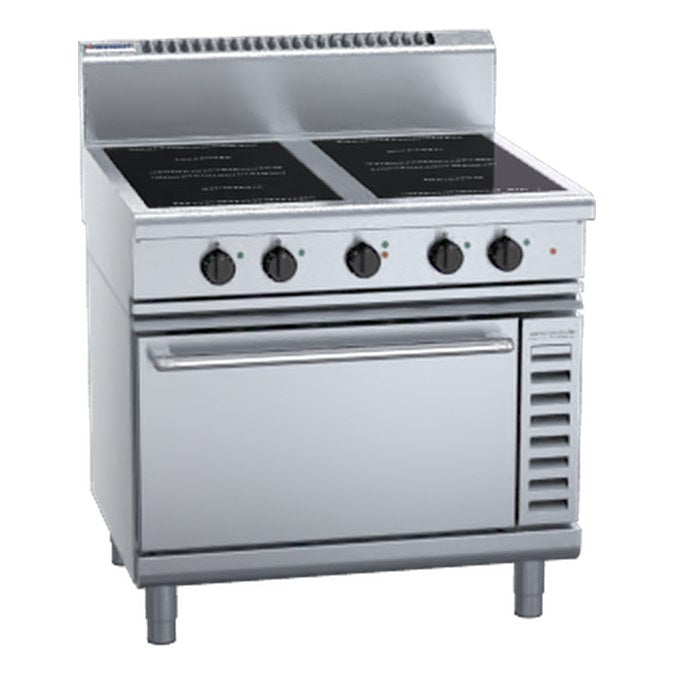 Waldorf 800 Series 900mm Induction Range Convection Oven - IN8410ECR3