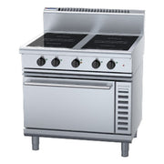Waldorf 800 Series 900mm Induction Range Convection Oven - IN8410ECR3