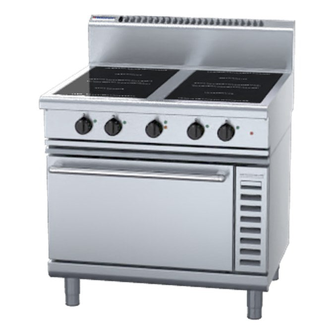 Waldorf 800 Series 900mm Induction Range Convection Oven - IN8410ECR3