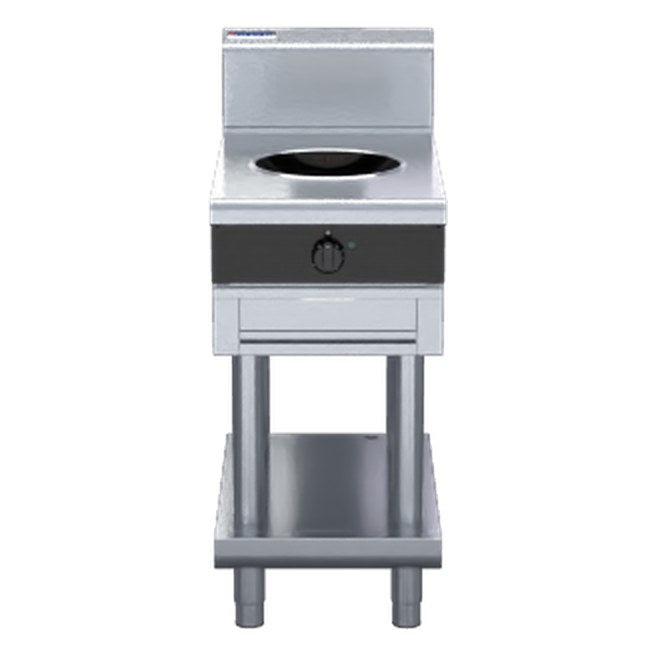 Waldorf Bold 450mm Induction Wok - Leg Stand - INB8100W3-LS