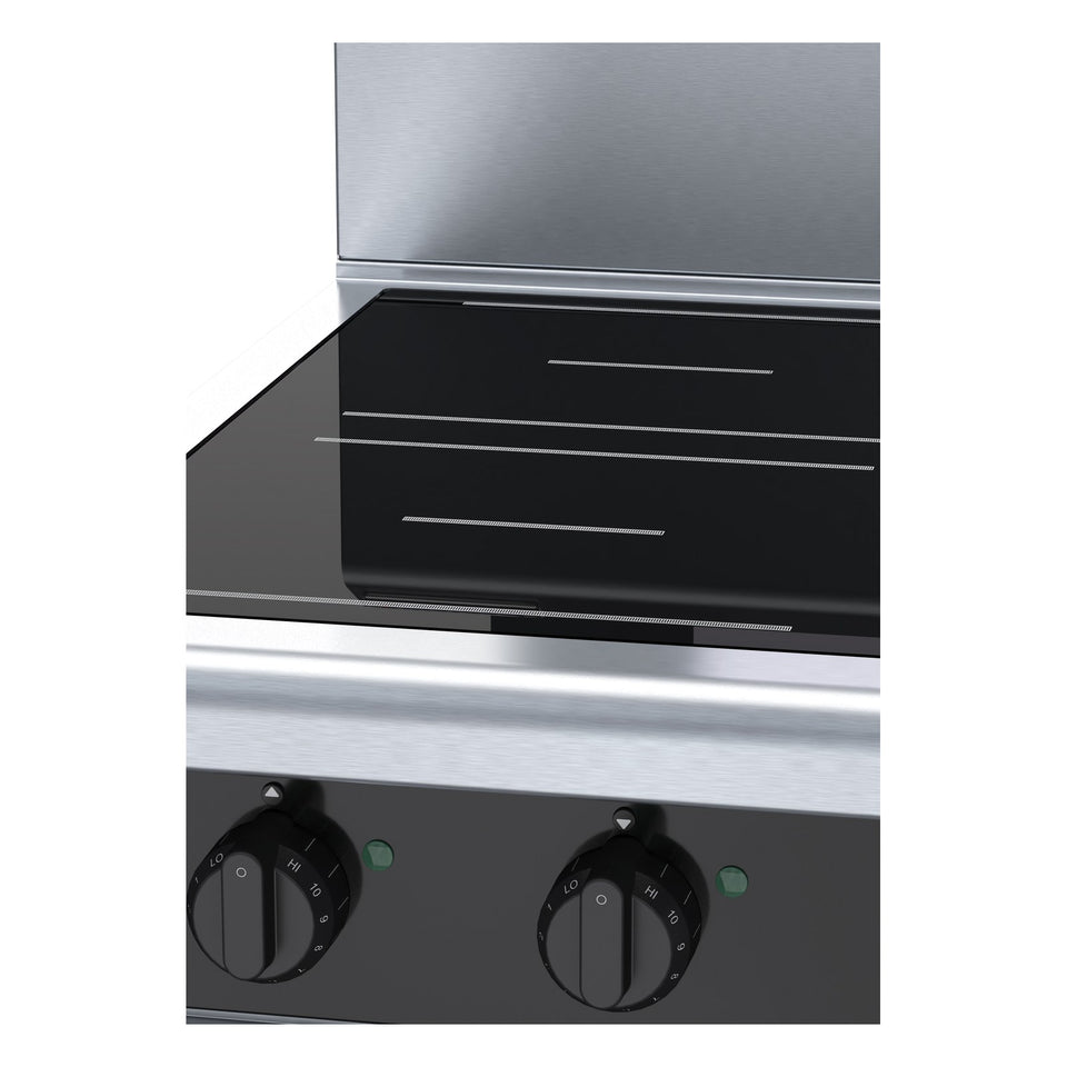 Waldorf Bold 450mm Electric Induction Cooktop - Leg Stand - INB8200R5-LS