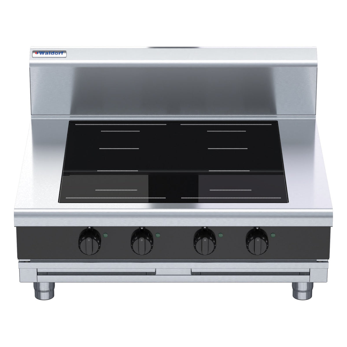 Waldorf Bold 900mm Electric Induction Cooktop - Bench Model - INB8400F-B