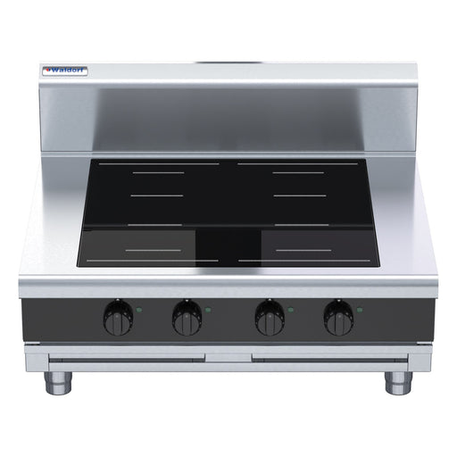 Waldorf Bold 900mm Electric Induction Cooktop - Bench Model - INB8400F-B