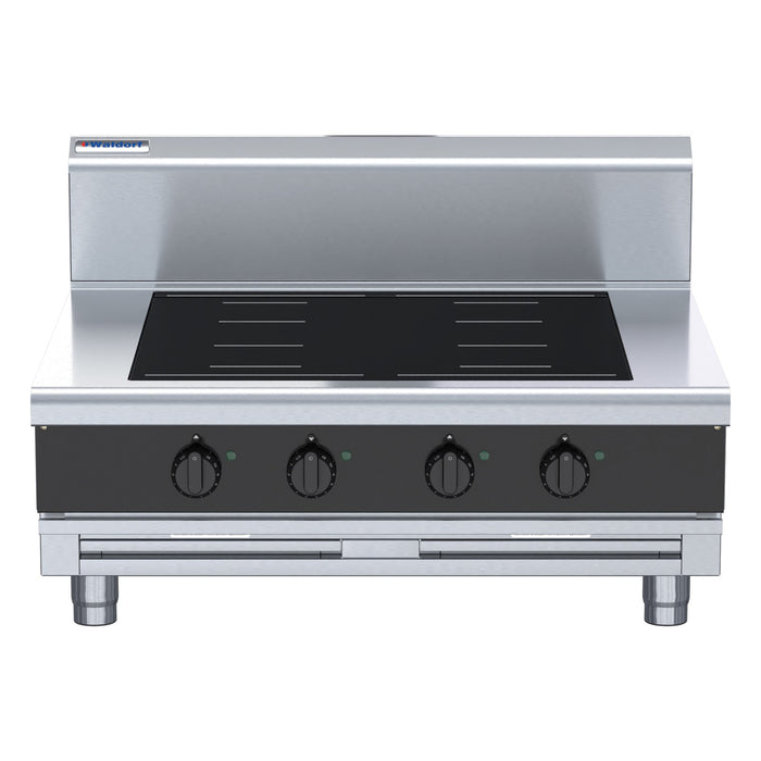 Waldorf Bold 900mm Electric Induction Cooktop - Bench Model - INB8400F-B