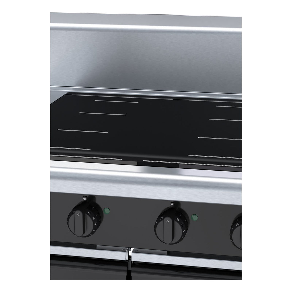 Waldorf Bold 900mm Electric Induction Cooktop - Cabinet Base - INB8400F-CD