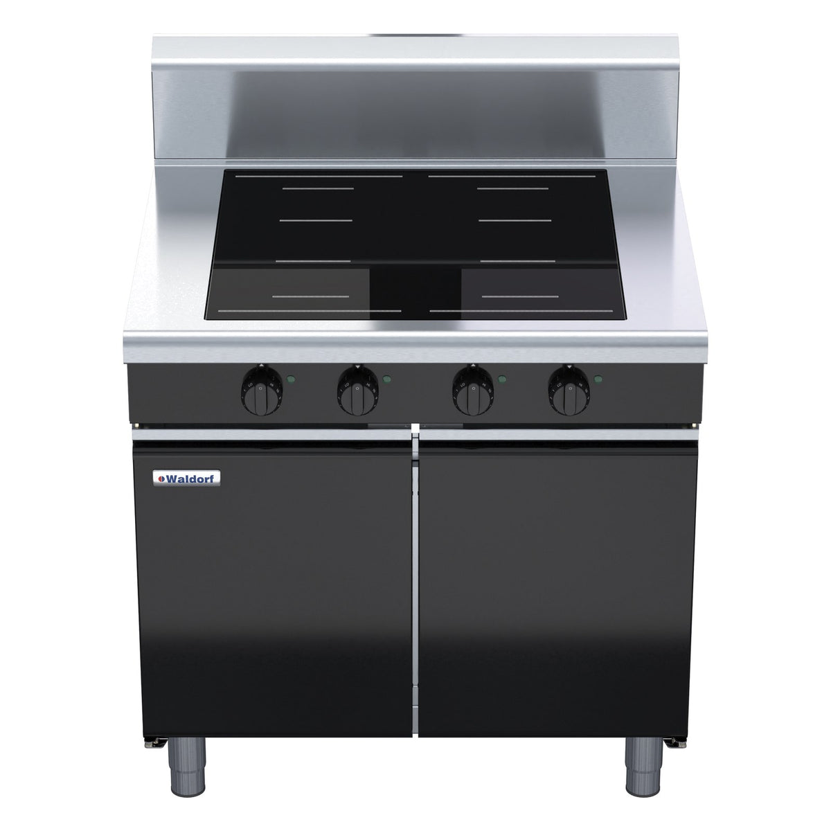 Waldorf Bold 900mm Electric Induction Cooktop - Cabinet Base - INB8400F-CD