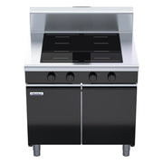 Waldorf Bold 900mm Electric Induction Cooktop - Cabinet Base - INB8400F-CD