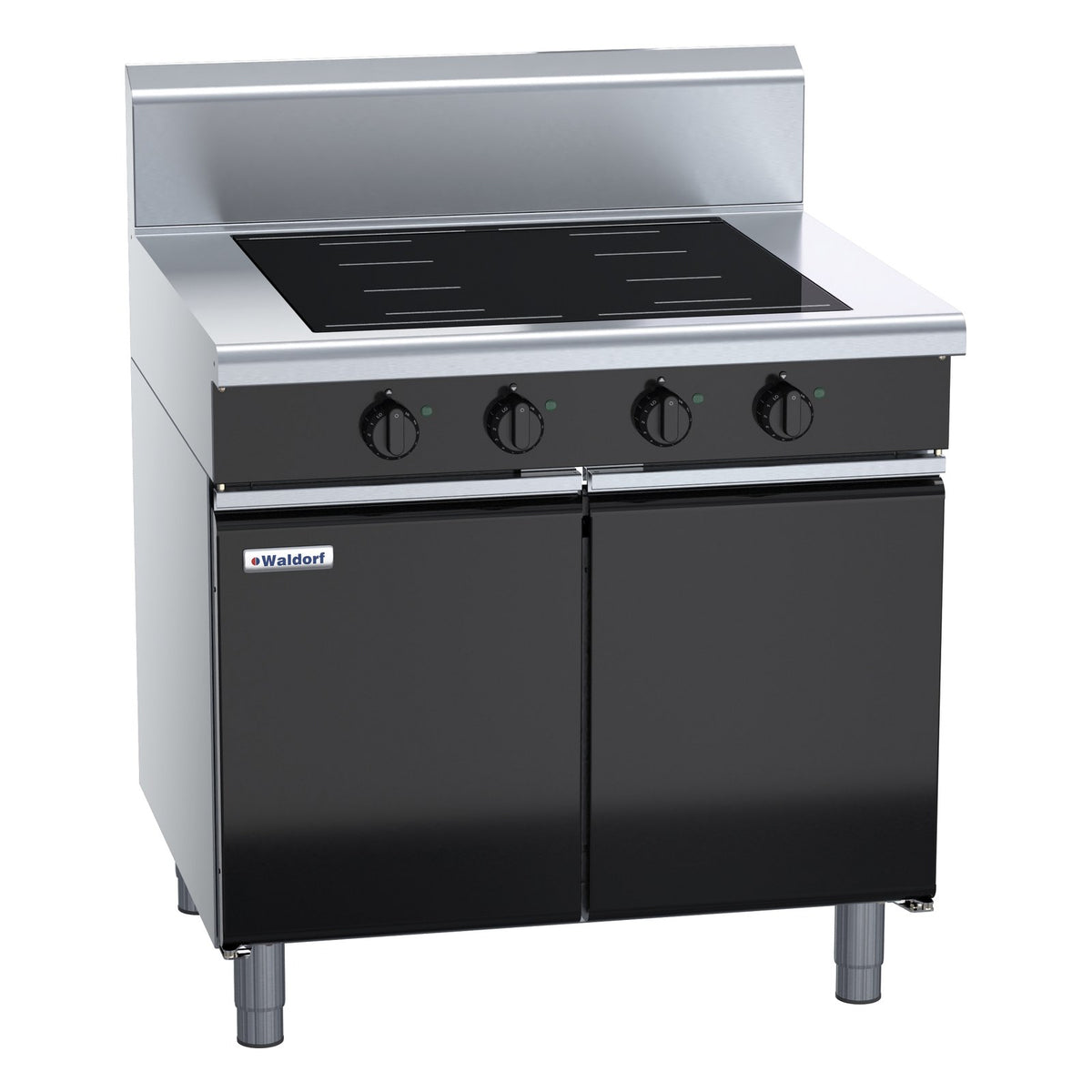 Waldorf Bold 900mm Electric Induction Cooktop - Cabinet Base - INB8400F-CD