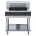 Waldorf Bold 900mm Electric Induction Cooktop - Leg Stand - 4 x 5kW Full Area - INB8400F-LS