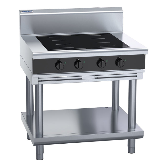 Waldorf Bold 900mm Electric Induction Cooktop - Leg Stand - INB8400F-LS
