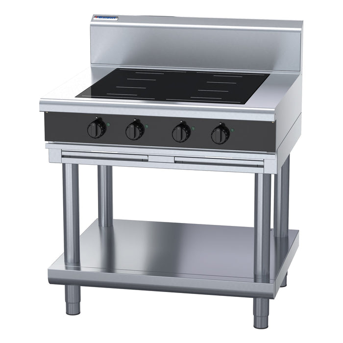 Waldorf Bold 900mm Electric Induction Cooktop - Leg Stand - INB8400F-LS