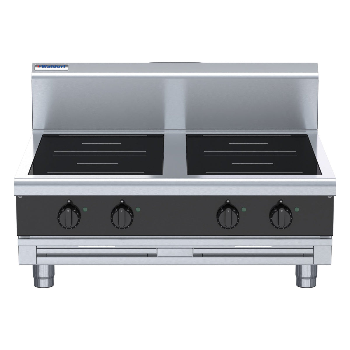 Waldorf Bold 900mm Electric Induction Cooktop - Bench Model - INB8400R3-B