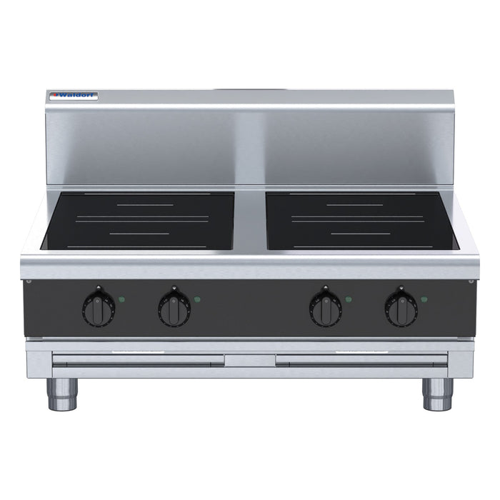 Waldorf Bold 900mm Electric Induction Cooktop - Bench Model - INB8400R3-B