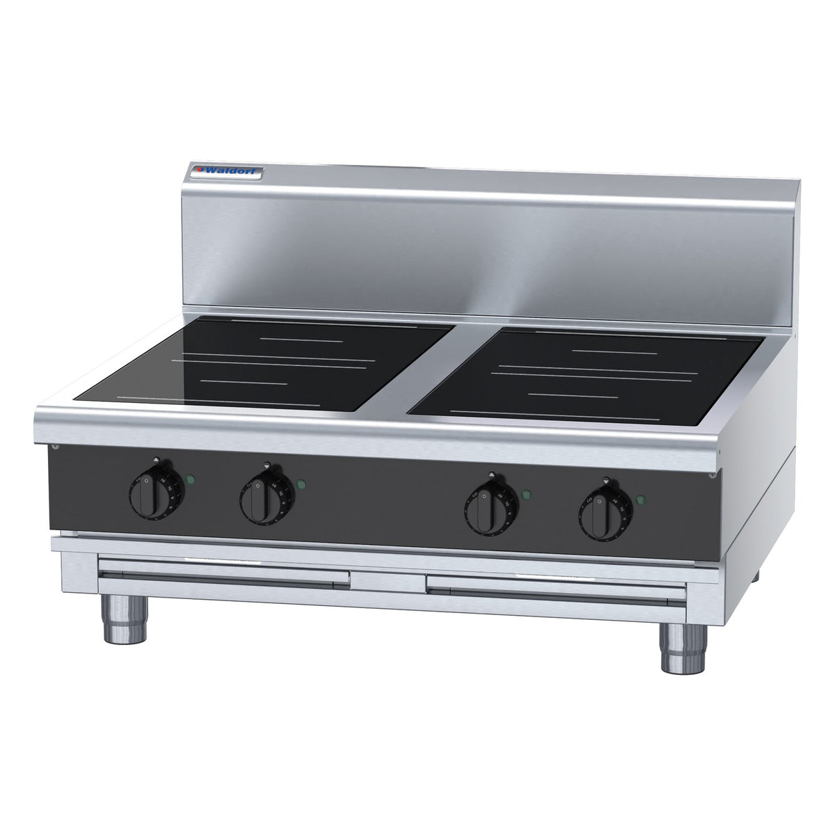 Waldorf Bold 900mm Electric Induction Cooktop - Bench Model - INB8400R5-B
