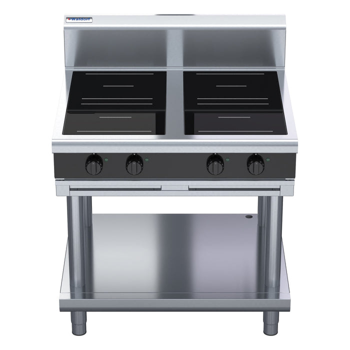 Waldorf Bold 900mm Electric Induction Cooktop - Leg Stand - INB8400R3-LS