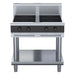 Waldorf Bold 900mm Electric Induction Cooktop - Leg Stand - INB8400R3-LS
