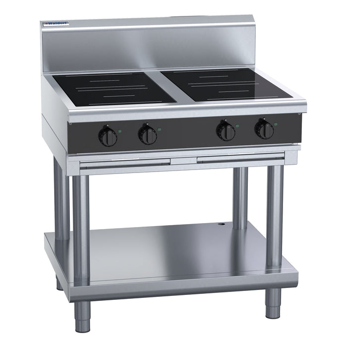 Waldorf Bold 900mm Electric Induction Cooktop - Leg Stand - INB8400R3-LS
