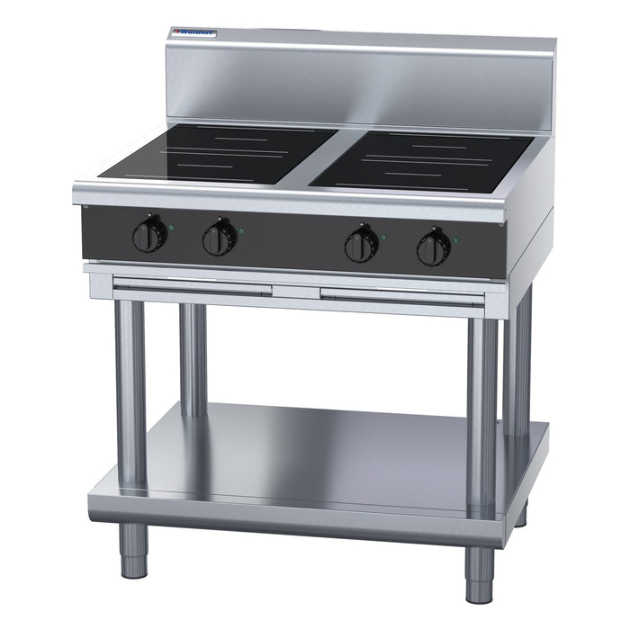 Waldorf Bold 900mm Electric Induction Cooktop - Leg Stand - INB8400R5-LS