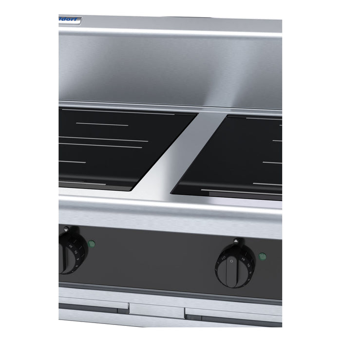 Waldorf Bold 900mm Electric Induction Cooktop - Bench Model - INB8400R3F-B