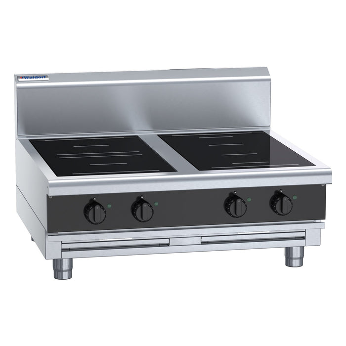 Waldorf Bold 900mm Electric Induction Cooktop - Bench Model - INB8400R3F-B