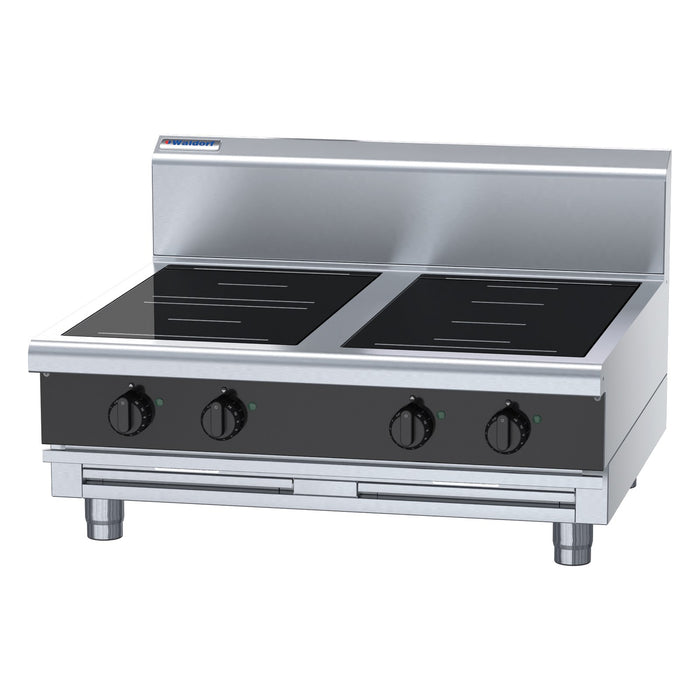 Waldorf Bold 900mm Electric Induction Cooktop - Bench Model - INB8400R3F-B