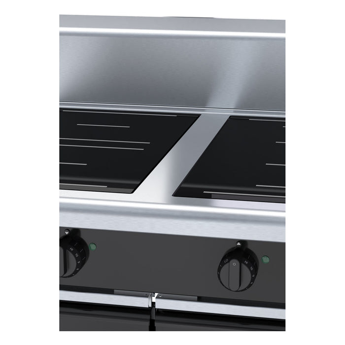 Waldorf Bold 900mm Electric Induction Cooktop - Cabinet Base - INB8400R5F-CD