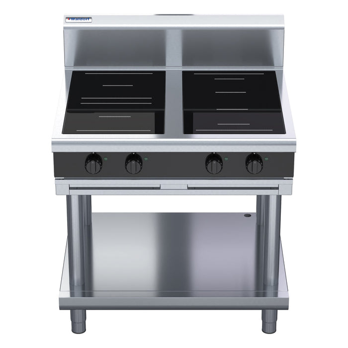 Waldorf Bold 900mm Electric Induction Cooktop - Leg Stand - INB8400R5F-LS