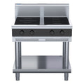 Waldorf Bold 900mm Electric Induction Cooktop - Leg Stand - 2 x 5kW Round - INB8400R5F-LS