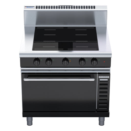 Waldorf Bold 900mm Induction Range Convection Oven - INB8410ECF
