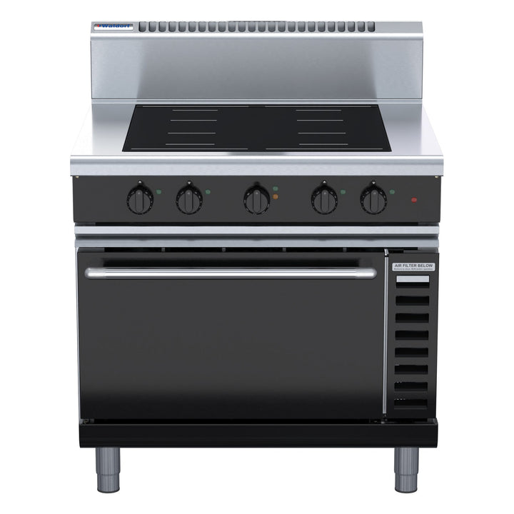 Waldorf Bold 900mm Induction Range Convection Oven - INB8410ECF