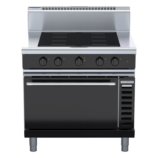 Waldorf Bold 900mm Induction Range Convection Oven - INB8410ECF