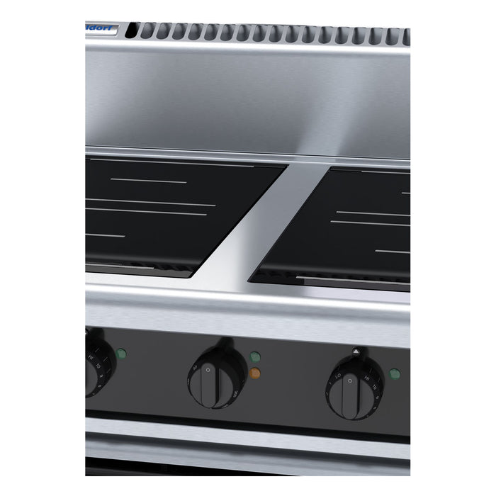Waldorf Bold 900mm Induction Range Convection Oven - INB8410ECR5