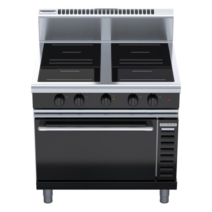 Waldorf Bold 900mm Induction Range Convection Oven - INB8410ECR3